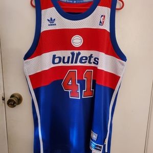 NBA Hardwood Classics #41 Wes Unseld Adidas Jersey